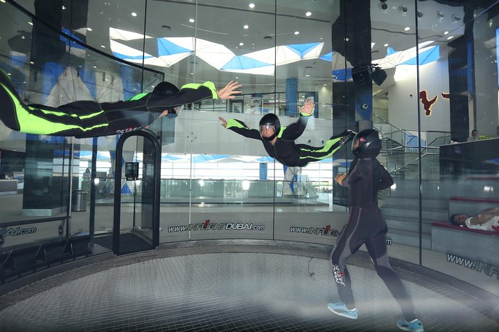 Defy gravity and explore the art of flight in a state-of-the-art wind tunnel where fun meets learning in a unique indoor skydiving experience in Dubai.